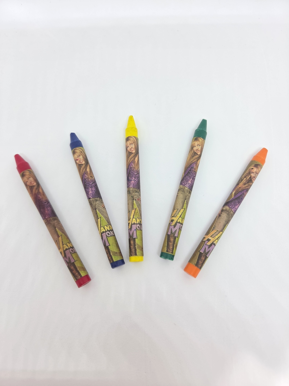 Hannah Montana - Set Of 5 Crayon Set * Very Rare*